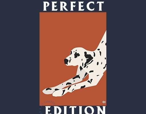 斑点狗矢量英文字母矢量卡通动物矢量