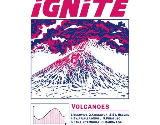 火山矢量图案山峰矢量英文字母矢量