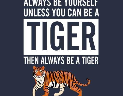 卡通老虎矢量英文字母矢量可爱卡通动物