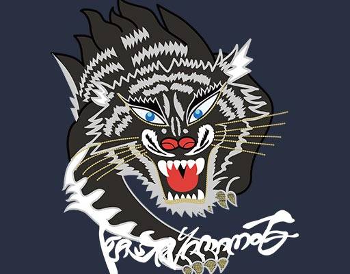 卡通老虎头像手绘卡通动物豹子头像狼头