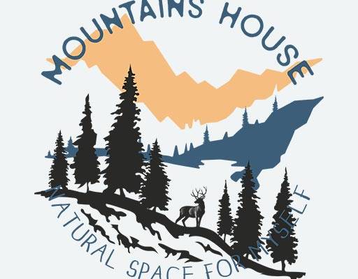 卡通山峰矢量英文字母矢量树木矢量风景矢量