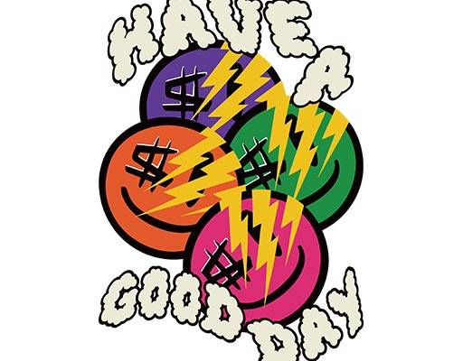 微笑表情矢量数字字母矢量闪电矢量