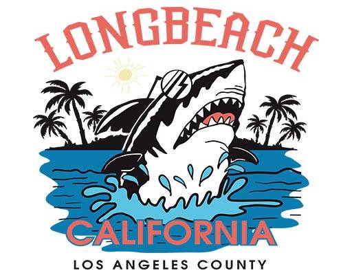 鲨鱼矢量海洋生物矢量卡通鲨鱼夏日卡通图案