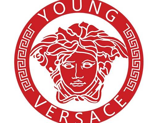 范思哲标志矢量卡通人物头像圆形矢量versace文字矢量