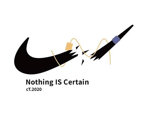 断裂的勾手绘符号矢量英文字母矢量