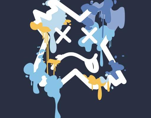 卡通表情矢量涂鸦卡通矢量叉符号矢量