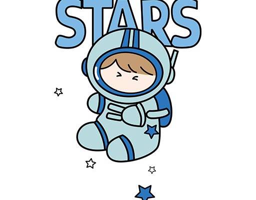 宇航员矢量卡通人物矢量手绘英文字母矢量卡通男孩