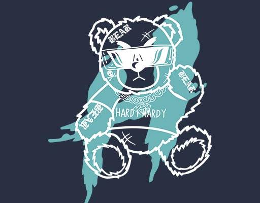 卡通小熊矢量手绘卡通小熊小熊线条矢量英文字母矢量涂鸦卡通矢量