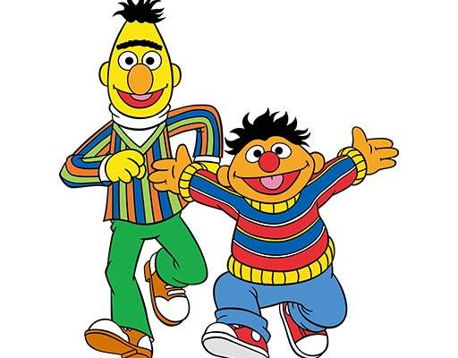 卡通动画片矢量芝麻街矢量可爱卡通矢量