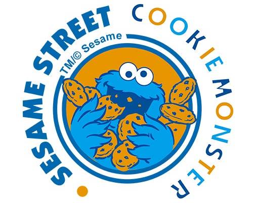 芝麻街矢量sesame street矢量甜饼怪矢量动画片矢量