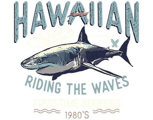 鲨鱼矢量手绘卡通动物手写英文字母矢量可爱卡通矢量