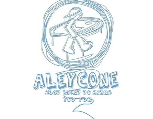 手绘卡通人物涂鸦卡通人物冲浪卡通矢量立体英文字母矢量