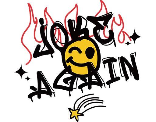 卡通表情手绘表情手写英文字母矢量火焰矢量五角星矢量