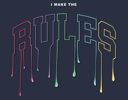 英文字母矢量流墨英文字母线条矢量彩色线条