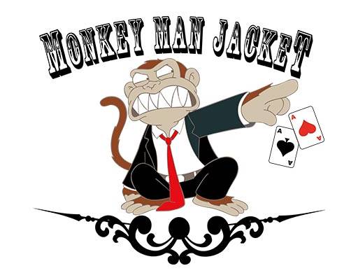 卡通猴子矢量立体英文字母矢量手绘卡通动物