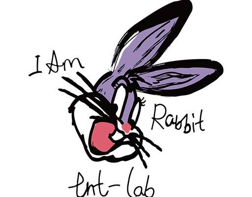 卡通兔子矢量兔子头像矢量手绘卡通动物矢量