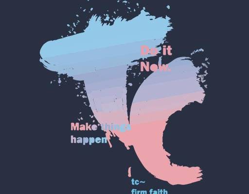 彩色英文字母矢量涂鸦文字矢量喷溅文字矢量