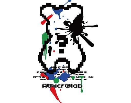 马赛克矢量卡通小熊矢量彩色涂鸦喷溅矢量英文字母矢量