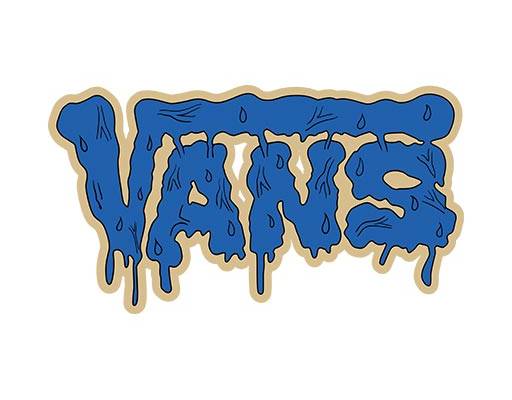 万斯英文字母矢量vans矢量图案滴墨英文字母矢量