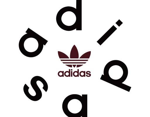 数字字母矢量三叶草矢量图案阿迪达斯图案