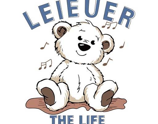 卡通小熊矢量英文字母矢量手绘小熊