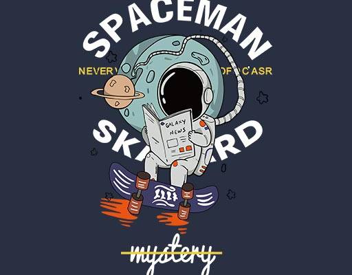 卡通人物矢量宇航员矢量英文字母矢量滑板宇航员