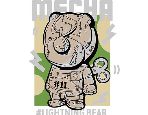 卡熊小熊矢量英文字母矢量英文字母矢量手绘卡通小熊