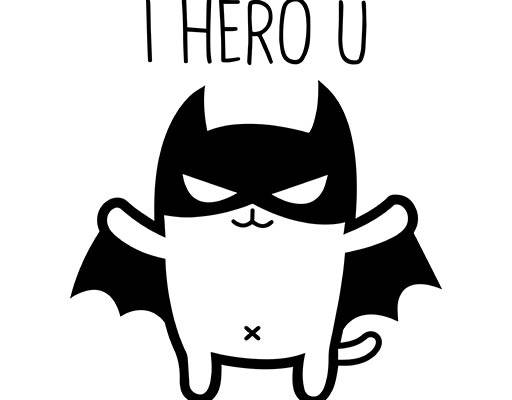 卡通动物矢量蝙蝠侠矢量手绘卡通