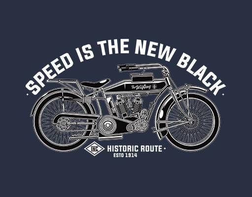 卡通摩托车矢量手绘摩托复古摩托矢量