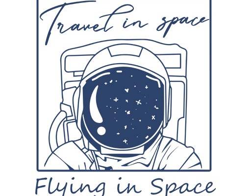 卡通人物矢量手写英文字母矢量手绘人物手绘宇航员