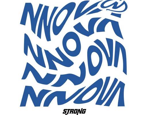 变形英文字母矢量卡通文字矢量