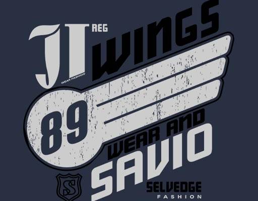 英文字母矢量数字字母矢量翅膀矢量图案