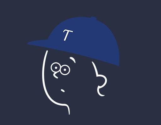 人物简笔头像图案戴帽子的人物剪影卡通头像