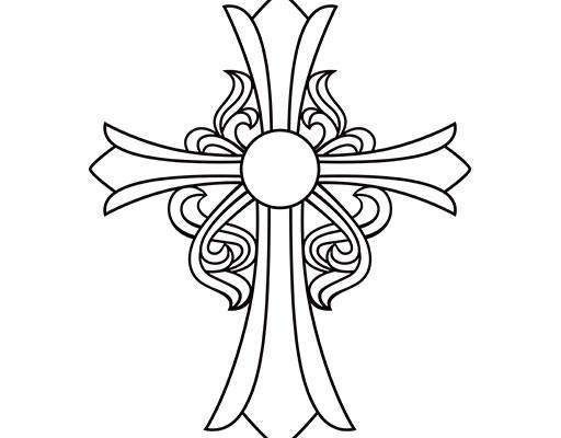 十字架矢量Chrome Hearts 克罗心矢量图案品牌图案