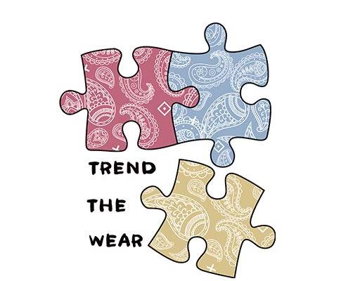 拼图矢量佩斯花纹矢量彩色卡片矢量卡通几何图案