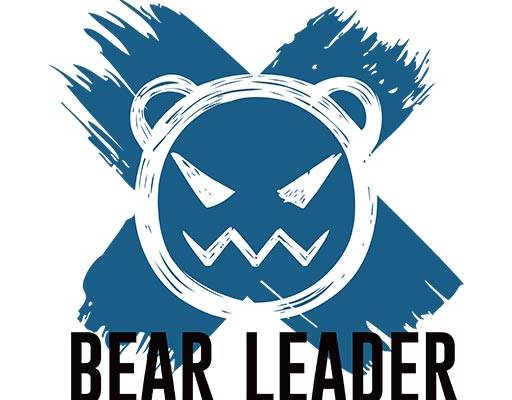 卡通小熊头像矢量XX小熊矢量英文字母矢量可爱卡通动物