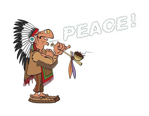 卡通人物矢量抽烟的原始人物矢量古代人物矢量