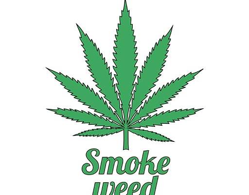 卡通树叶矢量英文字母矢量smoke weed英文字母矢量树叶剪影矢量