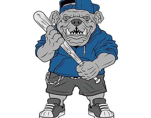 哈巴狗矢量卡通动物矢量戴帽子的小狗矢量卡通矢量