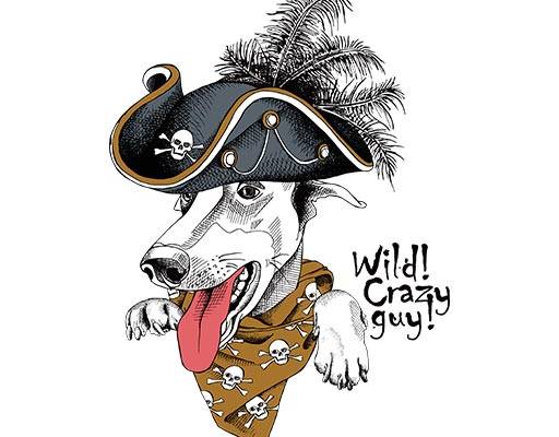 卡通狗矢量戴帽子的小狗矢量可爱卡通动物矢量哈巴狗矢量