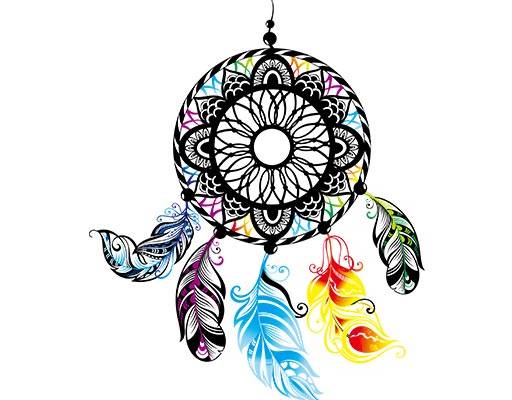 彩色羽毛矢量圆形矢量复古卡通矢量鸟羽毛复古花纹矢量圆形花纹