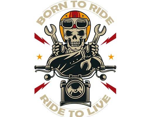 骷髅头矢量卡通摩托矢量英文字母矢量骑车卡通矢量