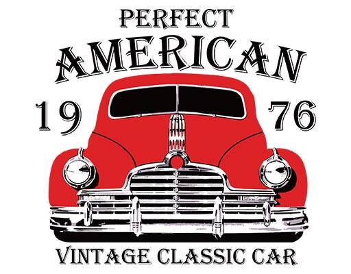 卡通汽车矢量红色汽车矢量英文字母矢量小轿车矢量复古汽车矢量