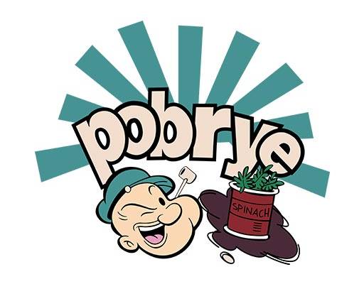 大力水手矢量英文字母矢量pobrye文字矢量卡通人物头像矢量