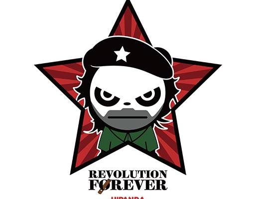 五角星矢量卡通熊猫矢量英文字母矢量古巴风格图案