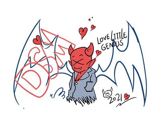 卡通怪兽矢量恶魔天使矢量卡通牛矢量翅膀牛