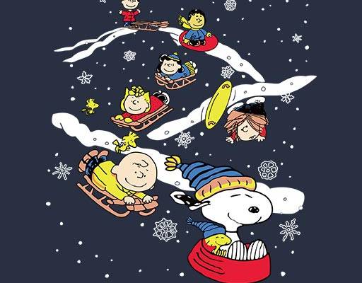 史努比卡通矢量滑雪的史努比可爱卡通人物Snoopy 史奴比史诺比史洛比卡通滑雪人物