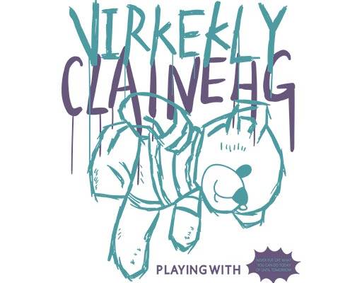 手绘卡通熊猫图案涂鸦英文字母矢量手绘小熊图案泼墨英文字母