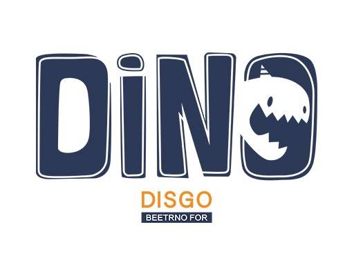 英文字母矢量卡通文字矢量恐龙简笔画矢量文字镂空矢量