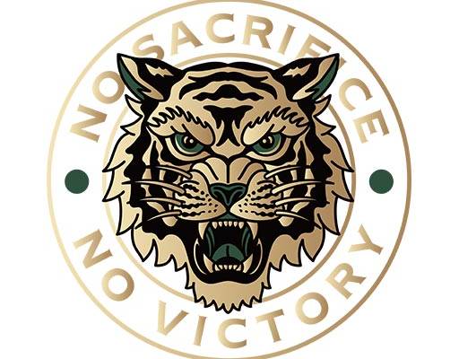 老虎头像矢量英文字母矢量彩色卡通动物矢量金色老虎矢量卡通动物头像